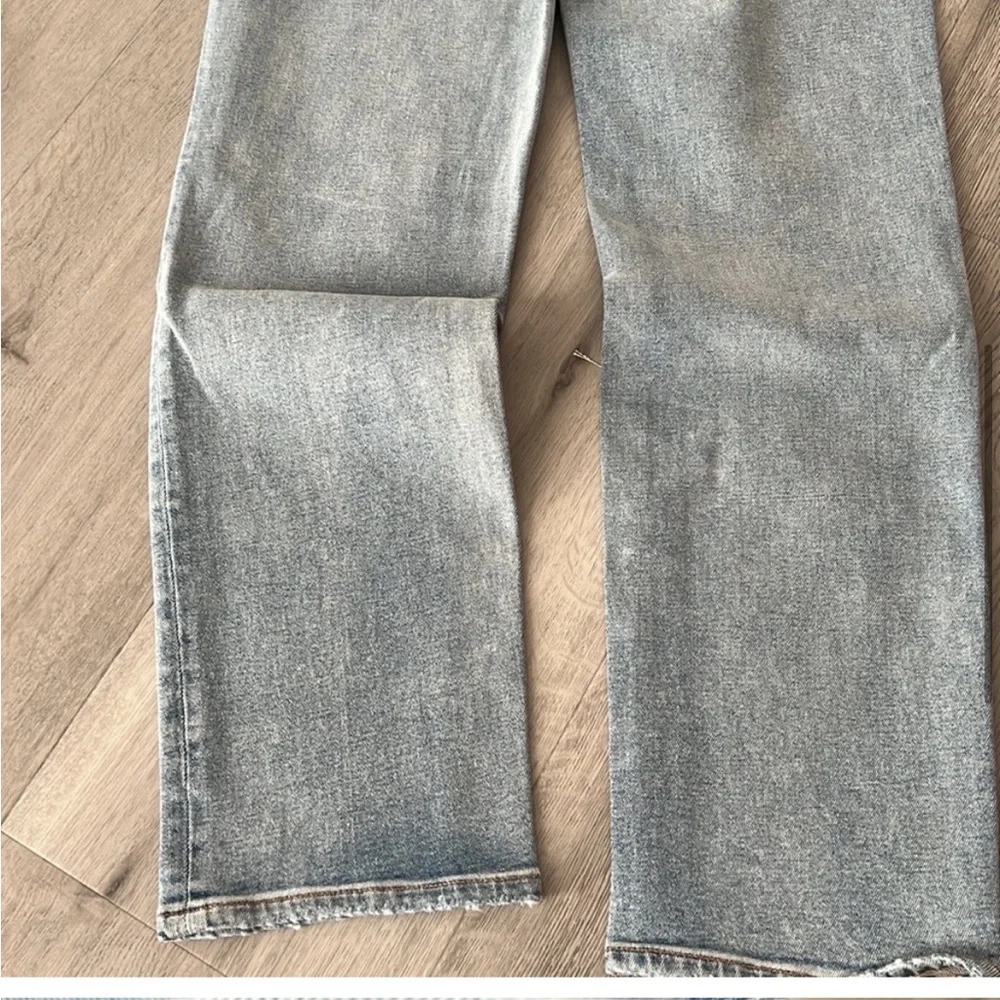 New GRLFRND Cassidy Midrise Straight Jeans In la brea Size 27 - Picture 7 of 9